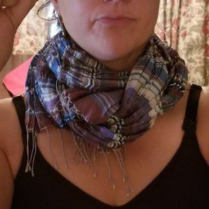 NWT Eileen Fisher Purple Scarf